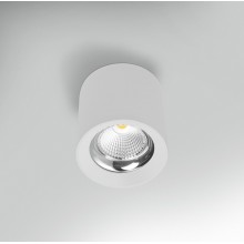 PLAF. RONDO' BIANCO 15W - 3000K - 1350 Lm - IP20 - Color Box