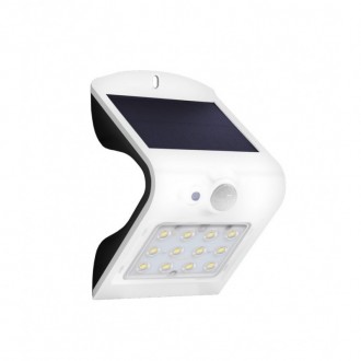 APPLIQUE SOLARE LED ARCADIA 1.5 BIANCO 1.50W - 4000K - 220 Lm - IP65 - Color Box