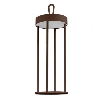 LAMP. D'ARREDO ATHENA RICAR. CORTEN 3W - 3000K - 140 Lm - Dimm. - IP54 - Color Box