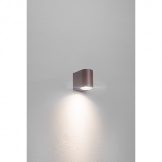 APPLIQUE LED AXO MONODIREZ. CORTEN - GU10 - IP54 - Color Box