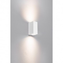 APPLIQUE LED AXO QUADRATA BIDIREZ. BIANCA - GU10 - IP54 - Color Box