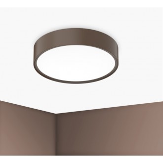 PLAF. BLANCA LUXE 400mm CORTEN 24W - 3000K-4000K-6500K - 2700 Lm - IP20 - Color Box