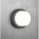 PLAFONIERA LED PURA ROUND ANTRACITE 10W - 3000K - 920 Lm - IP65 - Color Box