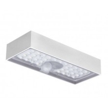 APPLIQUE LED SOLAR DOMINO BIANCO 6W - 3000K - 800 Lm - IP65 - Color Box