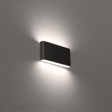 APPLIQUE LED FORMA BIDIREZ. NERO 12W - 3000K-4000K-6000K - 1390 Lm - IP54 - Color Box