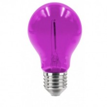 FIESTA LAMPADA LED MAGENTA 36V 0.60W - E27 - 20 Lm - IP44 - Box