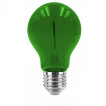 FIESTA LAMPADA LED VERDE 36V 0.60W - E27 - 20 Lm - IP44 - Box