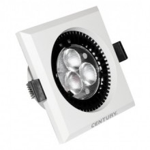 DOWNLIGHT LED FUTURA BIANCO 6W - 3000K - 365 Lm - Color Box