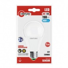 LAMP. LED SENSOR PLUS GOCCIA A60 11W - E27 - 6500K - 1050 Lm - IP20 - BLISTER 1 pz.