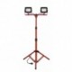PROIETTORE PORT. LED REWORK con TREPPIEDE 60W - 4000K - 6100 Lm - IP65 - Color Box