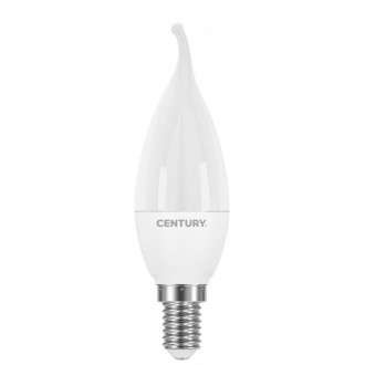 LAMP. LED HARMONY 80 C. VENTO 6W - E14 - 3000K - 490 Lm - IP20 - Color Box