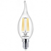 FIL. LED INCANTO C. VENTO CHIARA 4W - E14 - 2700K - 470 Lm - IP20 - Color Box