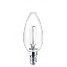 FIL. LED INCANTO WHITE CANDELA CHIARA 4.50W - E14 - 2700K - 470 Lm - IP20 - Color Box