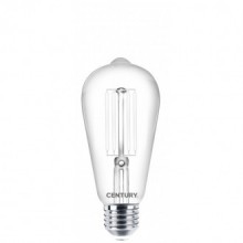 FIL. LED INCANTO WHITE EDISON CHIARA 7W - E27 - 2700K - 806 Lm - IP20 - Color Box