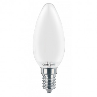 FIL. LED INCANTO SATEN CANDELA 6W - E14 - 4000K - 806 Lm - Dimm. - IP20 - Color Box