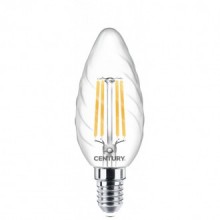 FIL. LED INCANTO TORTIGL. CHIARA 4W - E14 - 2700K - 470 Lm - IP20 - Color Box