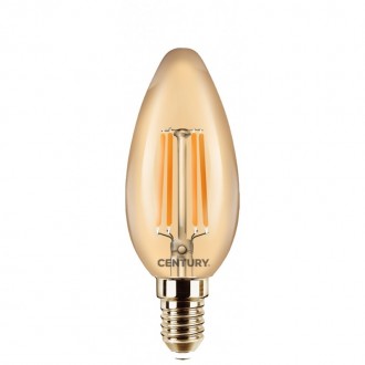 FIL. LED INCANTO EPOCA CANDELA 4W - E14 - 2200K - 400 Lm - IP20 - Color Box