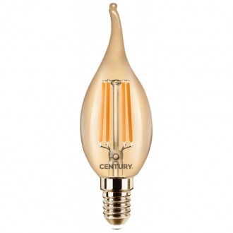 FIL. LED INCANTO EPOCA C. VENTO 4W - E14 - 2200K - 400 Lm - IP20 - Color Box