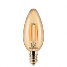 FIL. LED INCANTO EPOCA CANDELA 4W - E14 - 2200K - 400 Lm - Dimm. - IP20 - Color Box