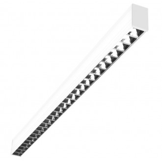 PLAFONIERA LED LINEARE LINKY BIANCO 1200 mm UGR16 32W - 4000K - 4500 Lm - IP20 - Box