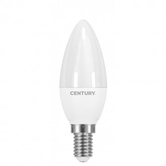 LAMP. LED ONDA CANDELA 6W - E14 - 3000K - 490 Lm - IP20 - Color Box