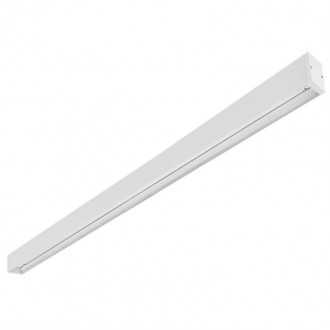 PLAF. LINEARE PRISMA BIANCO 1400 mm 45W - Terminal Block - 3000K-4000K-5000K - 6300 Lm - IP20 - Box