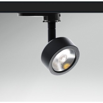 SPOTLIGHT LED REGIA MINI TONDO NERO 7W - 3000K - 437 Lm - IP20 - Box