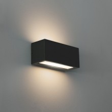 APPLIQUE LED REVERSO NERO - E27 - IP65 - Color Box