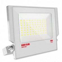 PROIETTORE LED SIRIO SLIM BIANCO 50W - 4000K - 5250 Lm - IP66 - Color Box