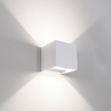 APPLIQUE LED UP&DOWN QUADRATO BIANCO 10W - 3000K-4000K-6500K - 800 Lm - IP65 - Color Box